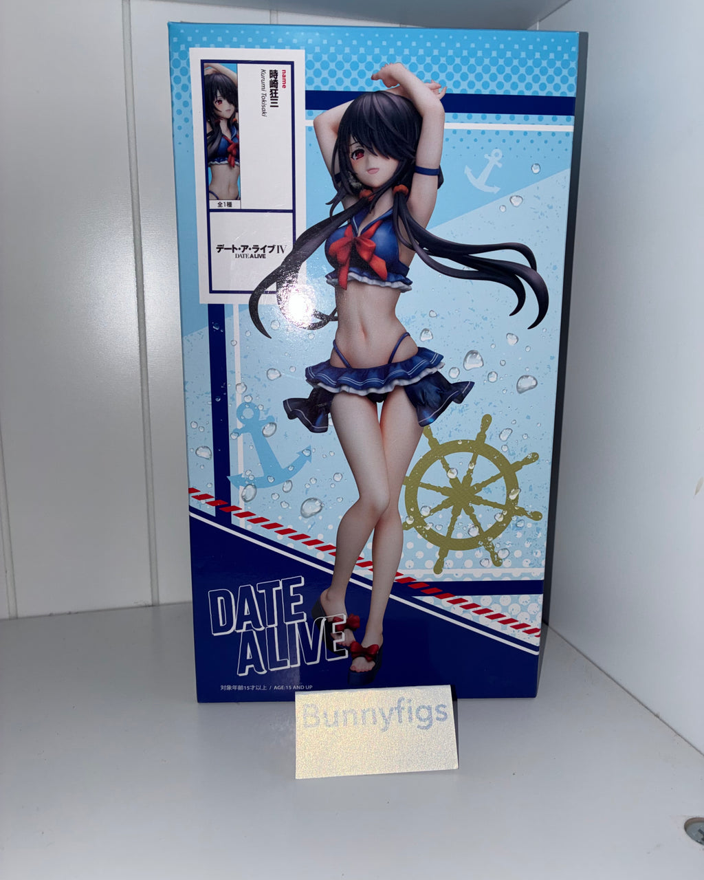 DATE A LIVE IV Kurumi Tokisaki 1/7 Scale Figure – Official elCOCO Japan- Preowned