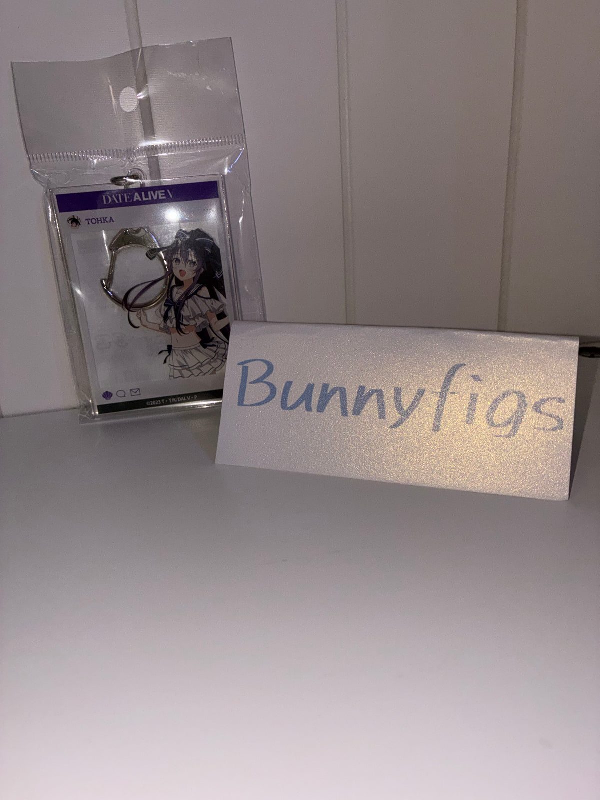 Date A Live V Tohka Yatogami SNS-Style Acrylic Keychain (Marine Ver.) – Official Content Seed