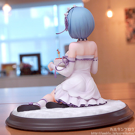 Re:Zero kara Hajimeru Isekai Seikatsu Rem 1/7 Birthday Cake ver. Figure – Official Good Smile Company-Preowned