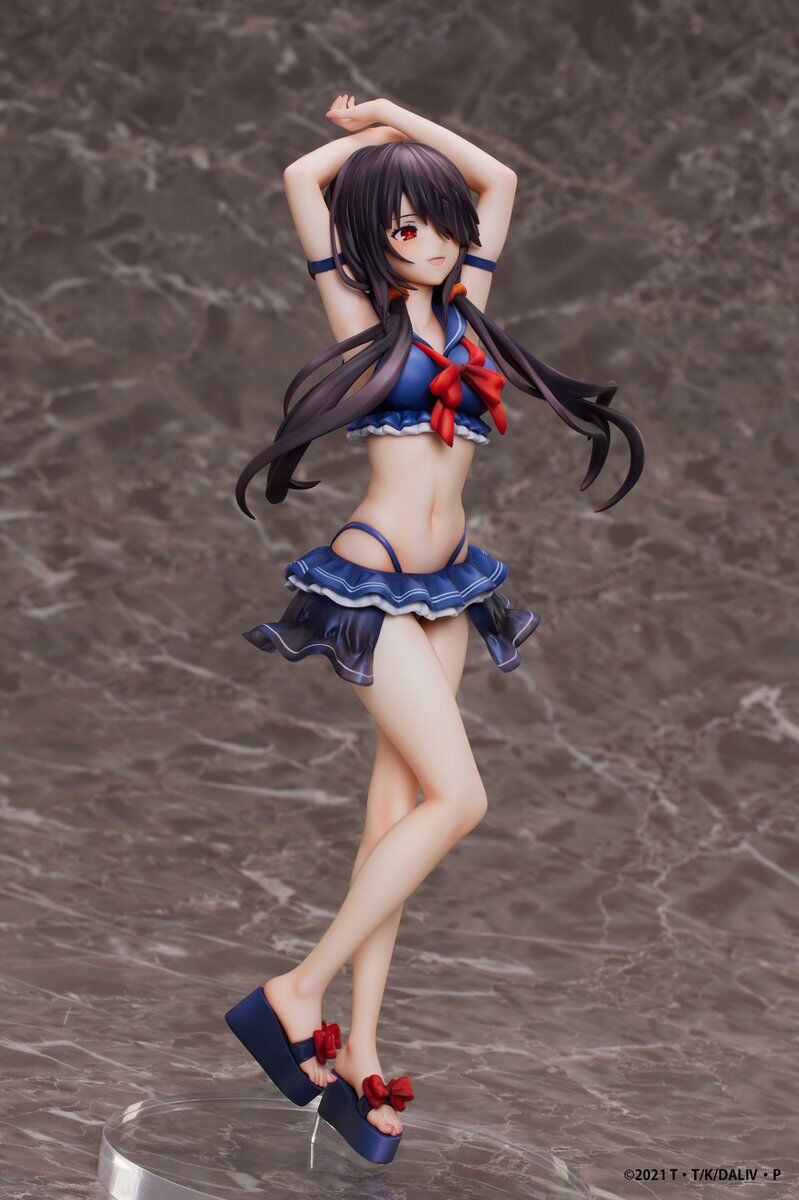 DATE A LIVE IV Kurumi Tokisaki 1/7 Scale Figure – Official elCOCO Japan- Preowned