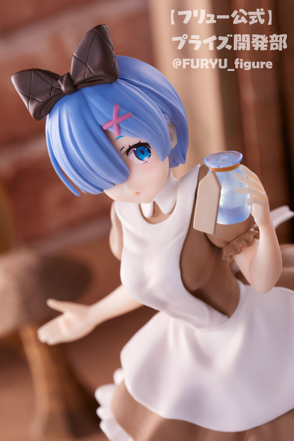 Re:Zero kara Hajimeru Isekai Seikatsu Rem SSS Figure in Wonderland Antique Ver. – Official FuRyu Japan -Preowned