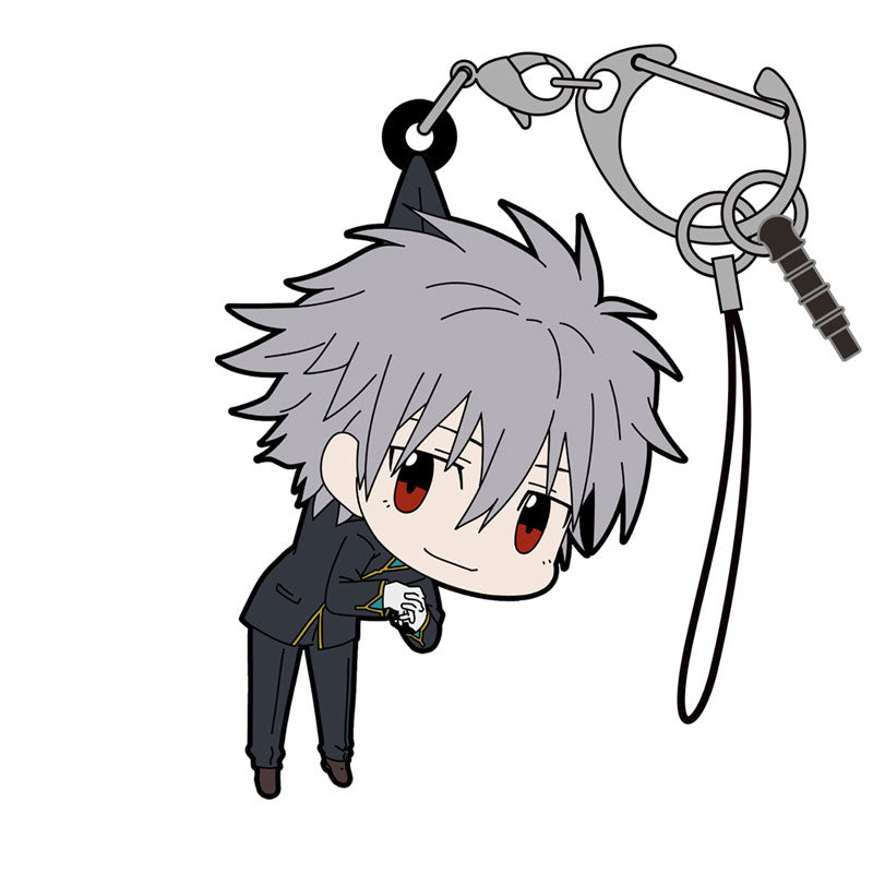 Evangelion Commander Nagisa Tsumamare Rubber Strap Keychain – Official COSPA