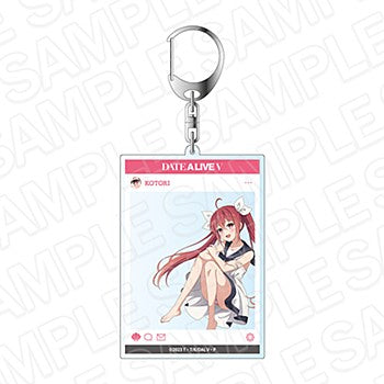 Date A Live V Kotori Itsuka Nightwear Ver. Polaroid-Style Acrylic Keychain – Official Hobby Stock