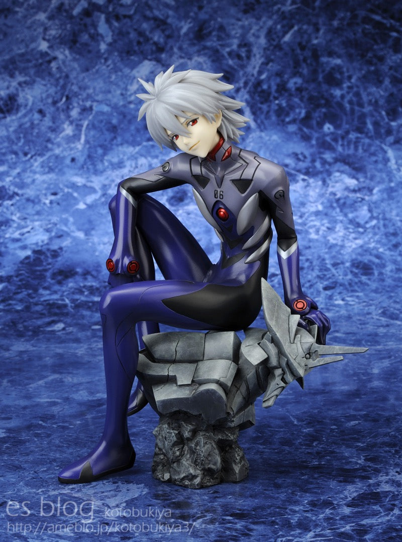 Evangelion Kaworu Nagisa Plug Suit Ver. 1/6 Scale Figure – Official Kotobukiya Japan- Preowned