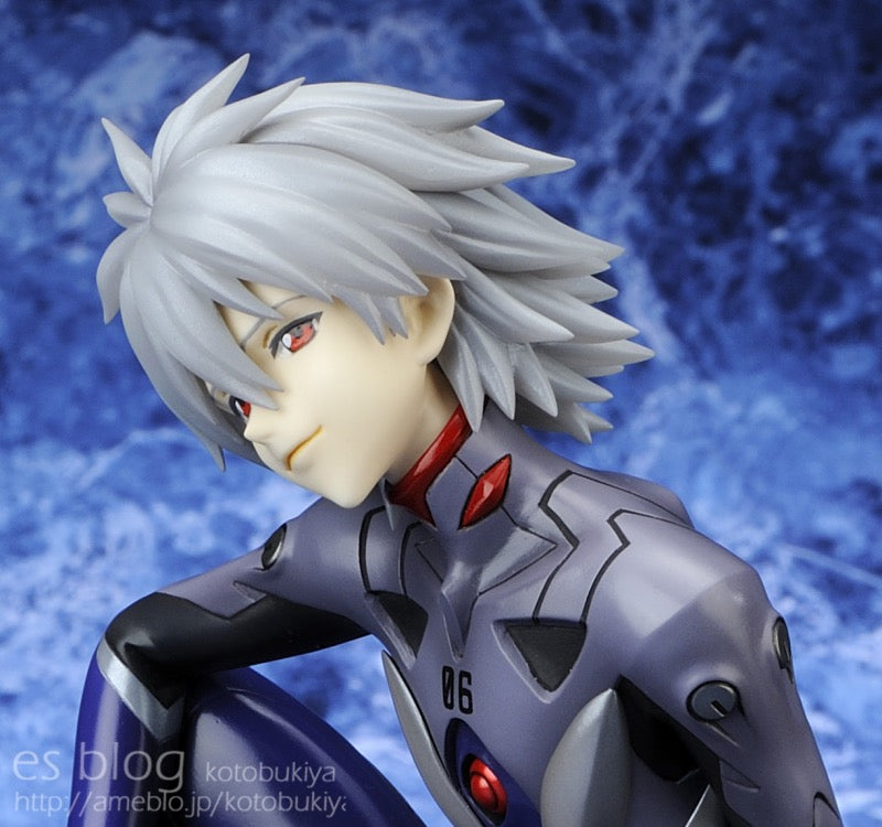 Evangelion Kaworu Nagisa Plug Suit Ver. 1/6 Scale Figure – Official Kotobukiya Japan- Preowned